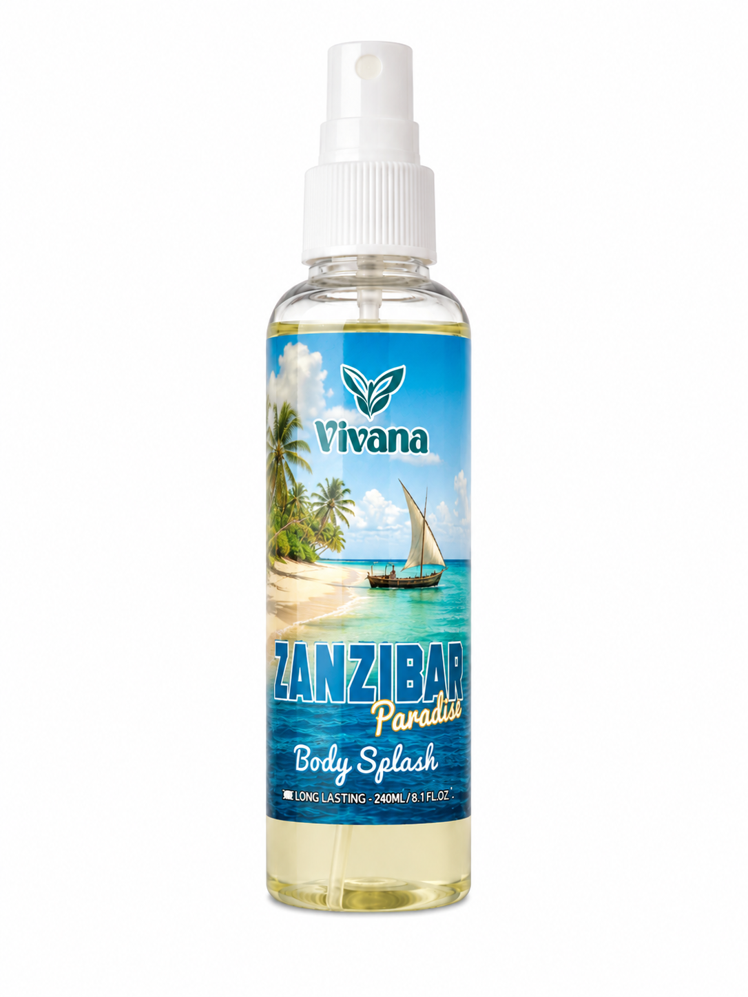Zanzibar Paradise Body Splash Travel Size 50 ML